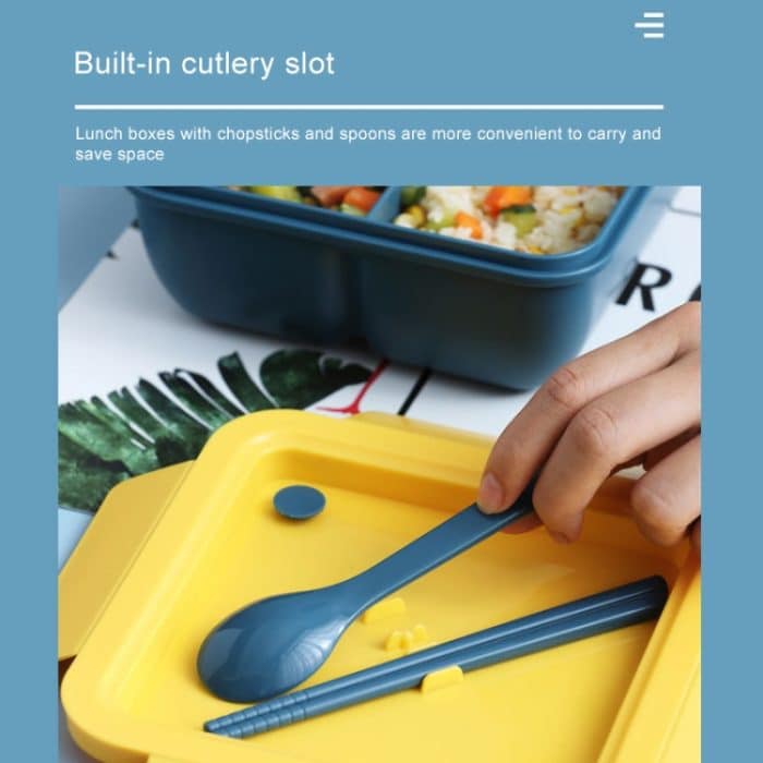 Lunchbox, einfache Lunchbox mit versiegeltem, auslaufsicherem Fach, Color Random Delivery – Bild 4