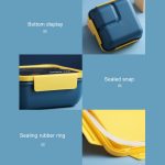 Lunchbox, einfache Lunchbox mit versiegeltem, auslaufsicherem Fach, Color Random Delivery – Bild 6