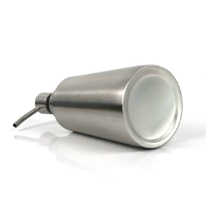 SH104 350ml Edelstahlgeschirr Waschmittelflüssigkeit Flasche Hand Sanitizer Flasche Manuelle Seifenspender – Bild 4