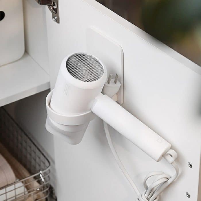 5 Stück Badezimmer-Aufbewahrungsregal zur Wandmontage, Haartrocknerregal, Wall-mounted Hair Dryer Rack – Bild 6