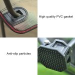 Tragbare Outdoor Klappliege Wild Angeln Camping Freizeit Hocker Edelstahl Klapp Strand Stuhl Möbel – Bild 6