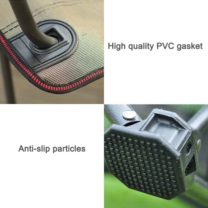 Tragbare Outdoor Klappliege Wild Angeln Camping Freizeit Hocker Edelstahl Klapp Strand Stuhl Möbel – Bild 6