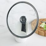 4 Stück Küchentopf-Abdeckungsständer, sitzender Typ, multifunktionaler Suppenlöffelständer, 4 PCS Kitchen Rack – Bild 5