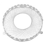 2 PCS Edelstahl-Gaskreis für Gaskocher Feuerfestes winddichtes Gas Energiesparhaube Küchenzubehör – Bild 2