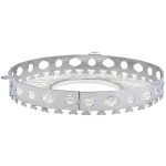 2 PCS Edelstahl-Gaskreis für Gaskocher Feuerfestes winddichtes Gas Energiesparhaube Küchenzubehör – Bild 3