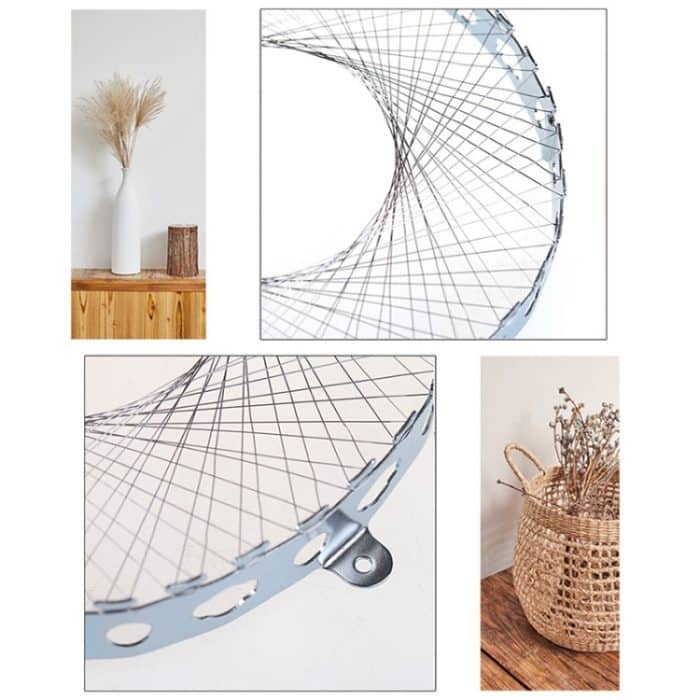 2 PCS Edelstahl-Gaskreis für Gaskocher Feuerfestes winddichtes Gas Energiesparhaube Küchenzubehör – Bild 4