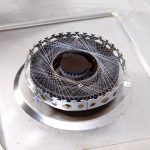 2 PCS Edelstahl-Gaskreis für Gaskocher Feuerfestes winddichtes Gas Energiesparhaube Küchenzubehör – Bild 5