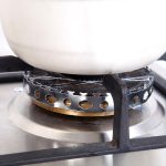 2 PCS Edelstahl-Gaskreis für Gaskocher Feuerfestes winddichtes Gas Energiesparhaube Küchenzubehör – Bild 8