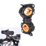 360 Lampenhalter Fahrrad Taschenlampe Lampe Clip Befestigungshalterung