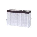 6 Stück Gewürzbox PP Salz Pfeffer Gläser Box Küche Gewürz Aufbewahrungsflaschen – Bild 2