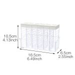 6 Stück Gewürzbox PP Salz Pfeffer Gläser Box Küche Gewürz Aufbewahrungsflaschen – Bild 3