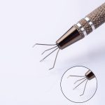 Nagelwerkzeuge Maniküre Clipping Pen Nagelklaue Baumwollstift – Bild 2