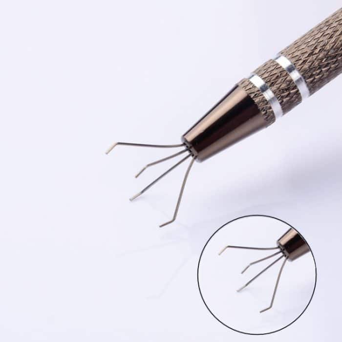 Nagelwerkzeuge Maniküre Clipping Pen Nagelklaue Baumwollstift – Bild 2