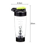 600 ML Mixer Wasserflasche Tragbare Elektrische Protein Automatische Kreative Kaffee Milch Tasse – Bild 2