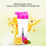 600 ML Mixer Wasserflasche Tragbare Elektrische Protein Automatische Kreative Kaffee Milch Tasse – Bild 6