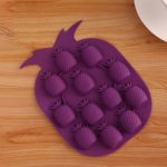 5 PCS Ananas Creative Silicone Ice Tray Eismaschine Eismaschine, zufällige Farblieferung – Bild 3