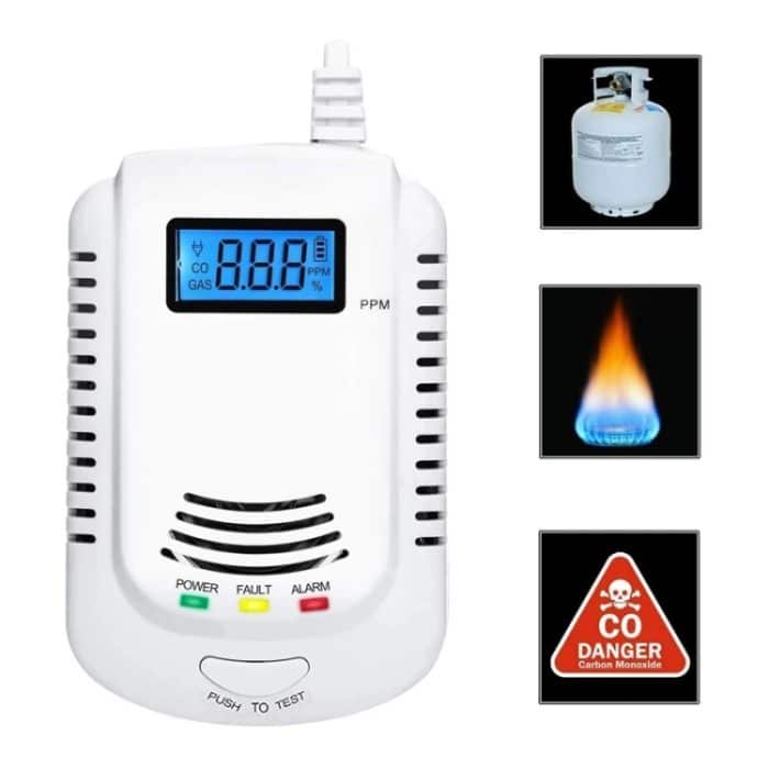 TBD01771804.jpg Coalgas Erdgas-Methan-Propan-Leck-Detektor-Tester-Messgeräte-Heimsicherheits-Tool, EU-Stecker – Bild 1