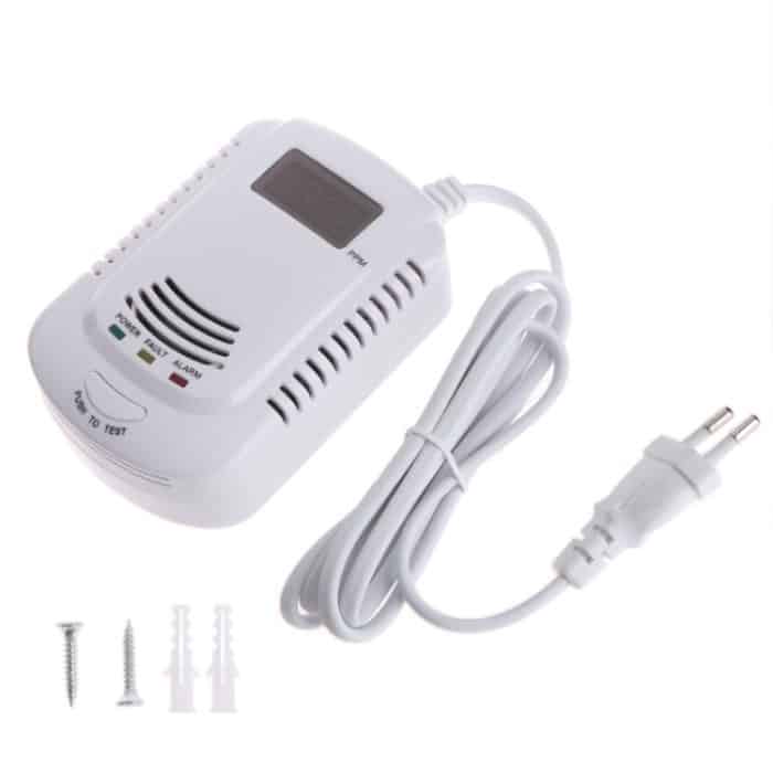 Coalgas Erdgas-Methan-Propan-Leck-Detektor-Tester-Messgeräte-Heimsicherheits-Tool, EU-Stecker – Bild 2