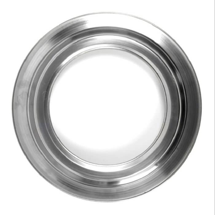 Tragbare runde multifunktionale Grillschale aus Edelstahl für den Außenbereich, 30 × 30 × 2.8 cm – Bild 6