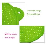 2 Stück multifunktionales Tischset aus lebensmittelechtem Silikon, kreatives Küchengeschirr, Wärmedämmung, Siebfilter – Bild 3