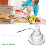 2 Stück multifunktionales Tischset aus lebensmittelechtem Silikon, kreatives Küchengeschirr, Wärmedämmung, Siebfilter – Bild 5