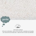 2 PCS besticktes Fasergewebe Schwammblock Peeling Badetuch – Bild 4