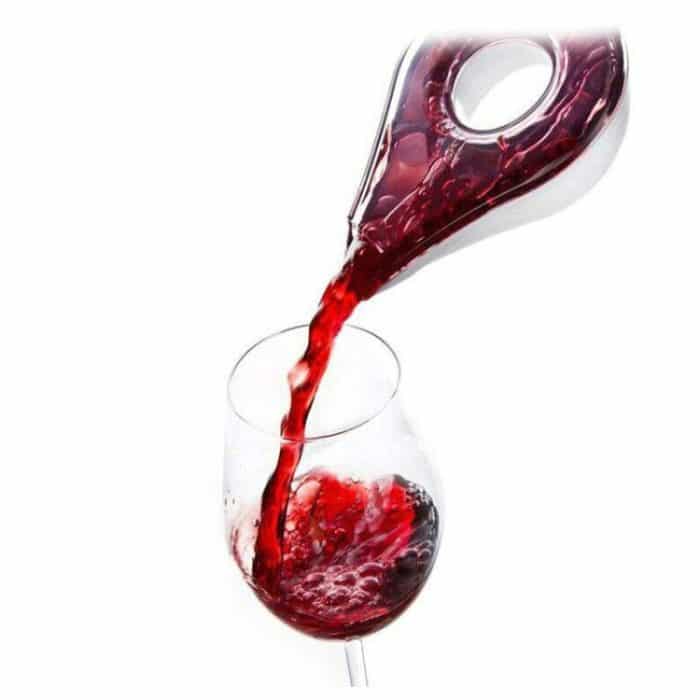 2 Stück Barzubehör Mini tragbarer Ausgießer Rotwein Sauerstofffilter, zufällige Farblieferung – Bild 2