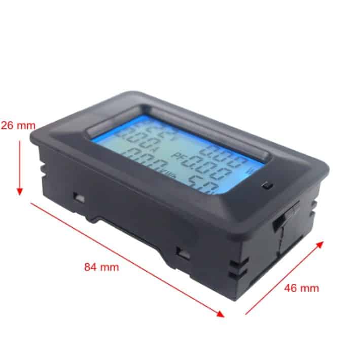 100A Haushalts-Multifunktions-Wattstundenzähler AC Digitaler Spannungs- und Stromzähler Leistungsmonitor – Bild 2