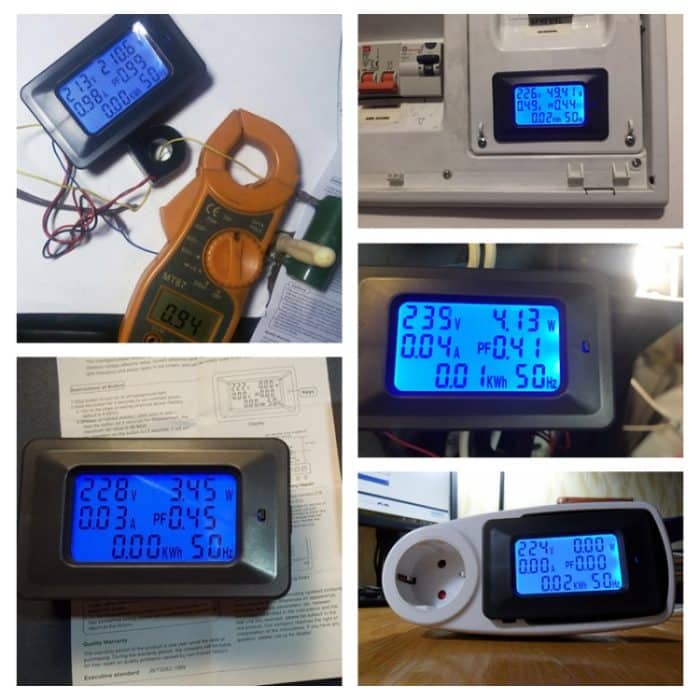 100A Haushalts-Multifunktions-Wattstundenzähler AC Digitaler Spannungs- und Stromzähler Leistungsmonitor – Bild 7