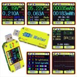 USB 3.0-Farbdisplay-Bildschirmtester, Spannungs-Strom-Messung, Typ-C-Messgerät, unterstützt Android-App, UM34 without Bluetooth, UM34C with Bluetooth – Bild 5