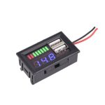DL-USB-02 Auto 12V Batteriespannung Leistungsanzeige Messkopf Integrierter Dual-USB-Ausgang 5V2A Spannungsumwandlung – Bild 2