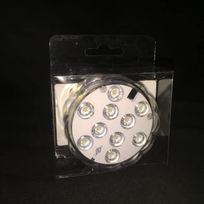 RGB Tauchknopf Aquarium Wasserdichte Unterwasser-Tauchlampe – Bild 4