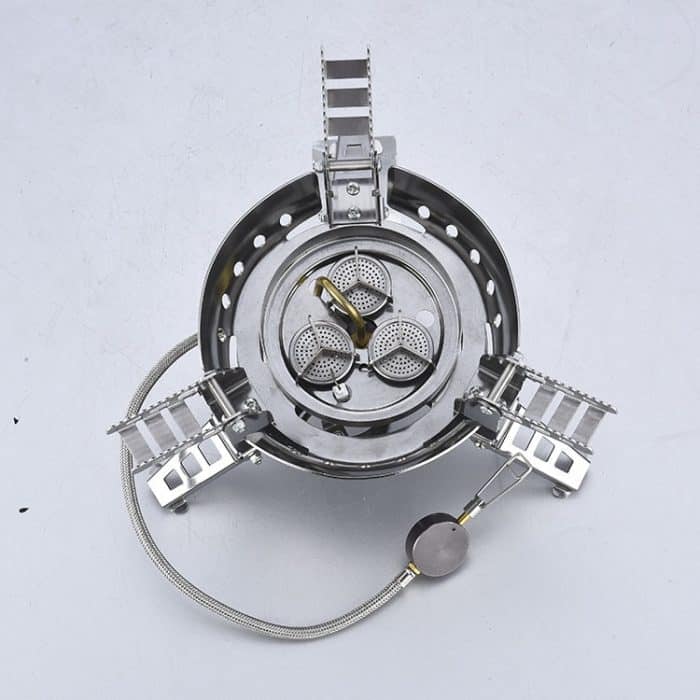 Outdoor Camping Winddichter Herd Tragbarer Gasherd Split Mini Herd Kochgeschirr – Bild 3