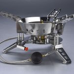 Outdoor Camping Winddichter Herd Tragbarer Gasherd Split Mini Herd Kochgeschirr – Bild 5