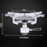 Outdoor Camping Picknick Integrierter Herd Tragbarer Herd – Bild 5