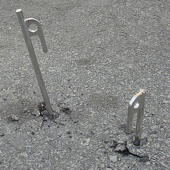 Outdoor Robust 30cm Edelstahl Camping Markisenzelt Stakes Pegs für Camping Travel Tent Accessor – Bild 5