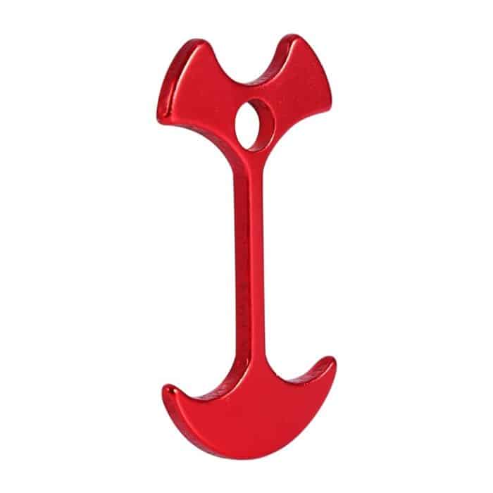 4 PCS Camping Zelt Peg Pfad Deck Board Fishbone Nagel Anker Zelt Peg Winddichtes Zelt Seil Nagelboden Outdoor Travel Hook – Bild 2