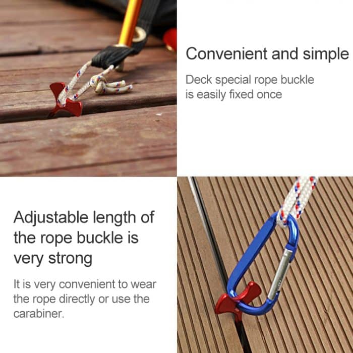 4 PCS Camping Zelt Peg Pfad Deck Board Fishbone Nagel Anker Zelt Peg Winddichtes Zelt Seil Nagelboden Outdoor Travel Hook – Bild 7