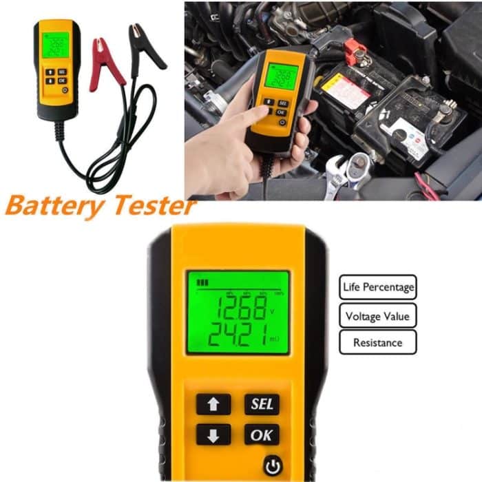 AE300 Car 12V Digital Batterietester-Analysegerät – Bild 6