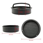 Hamburger-Fleischpresse, Patty-Maker-Form, Schnitzel – Bild 4