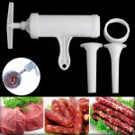 2 PCS Wurstmaschine Meat Stuffer Filler Handbetriebener Salami Maker – Bild 6