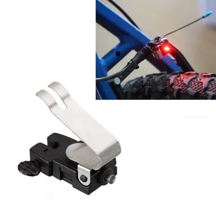 Mini Brake Bike Light Universalhalterung Heck Heckradfahren LED-Licht Hohe Helligkeit Wasserdichtes Fahrradzubehör – Bild 1