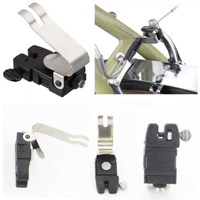 Mini Brake Bike Light Universalhalterung Heck Heckradfahren LED-Licht Hohe Helligkeit Wasserdichtes Fahrradzubehör – Bild 2