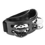 Aluminium-Percussion-Cajon-Fußglocke, Größe: 10 x 8 x 4 cm