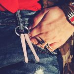 Mini Drumsticks Schlüsselanhänger Buche Drumsticks Percussion Musik Geschenk – Bild 4