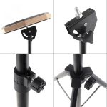 8-Zoll-Gummi-Holz-Dumb-Drum-Übungs-Trainings-Drum-Pad mit Ständer, Wooden Dumb Drum – Bild 6