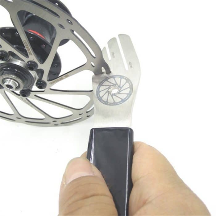 Bikeray BT039B Fahrradscheibe Bremsscheibe Reparaturwerkzeug Anti-Rubbing Disc Lücke Einstellung Verformung Korrekturschlüssel – Bild 5
