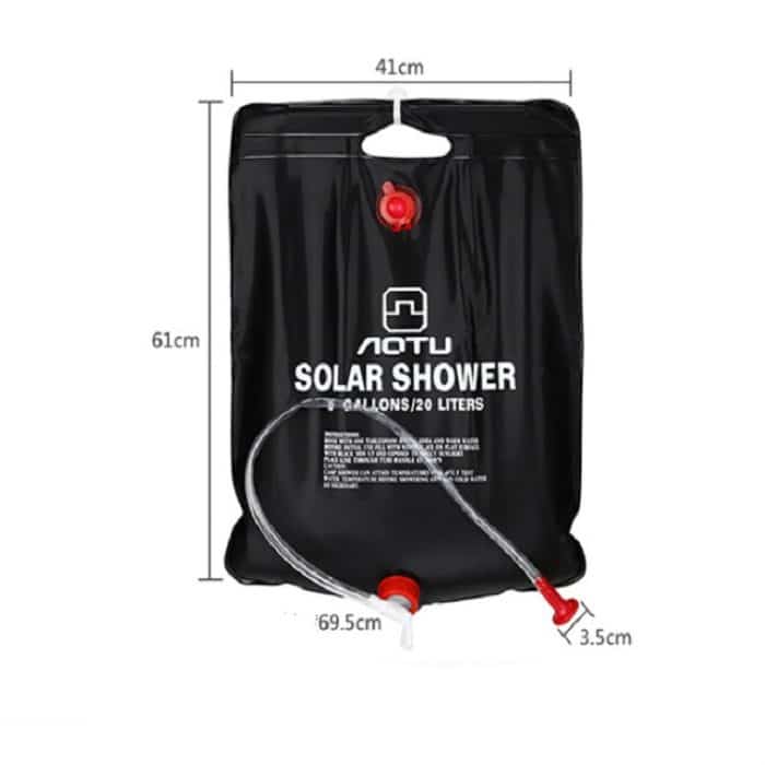 AOTU 20L Solar Badetasche Outdoor Badetasche – Bild 6
