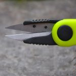 Garnelenförmige Edelstahl-Fischschere, Zubehör, zusammenklappbare Angelschnur, Schere, Angelschere – Bild 5