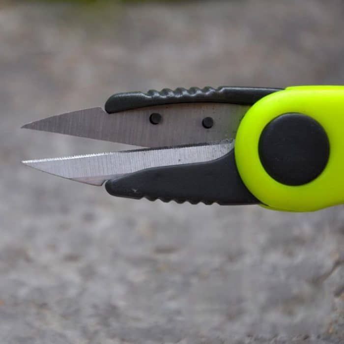 Garnelenförmige Edelstahl-Fischschere, Zubehör, zusammenklappbare Angelschnur, Schere, Angelschere – Bild 5